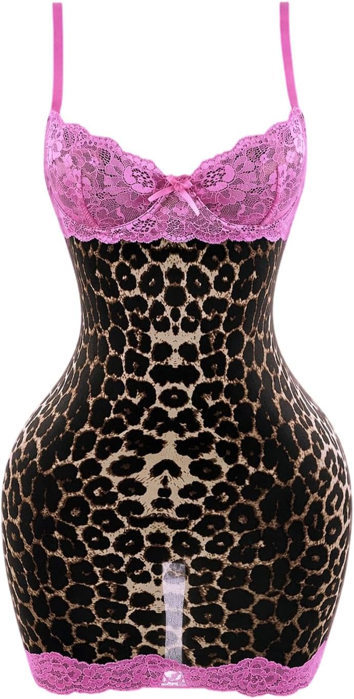 SOLY HUX Women's Club Outfits Summer Floral Mini Dress Lace Bodycon Dresses | Lace Trim, Mini Dress, Spaghetti Strap, Bodycon, Party, Cami Dresses